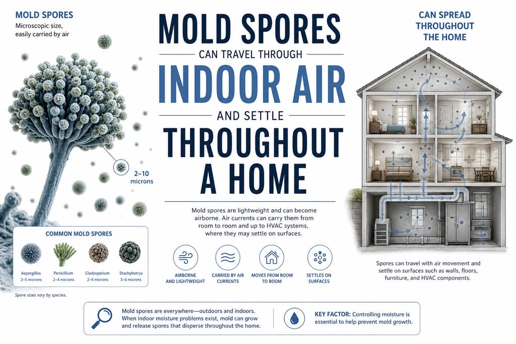 Bathroom ceiling mold in Singapore condo — recurring mold treatment required