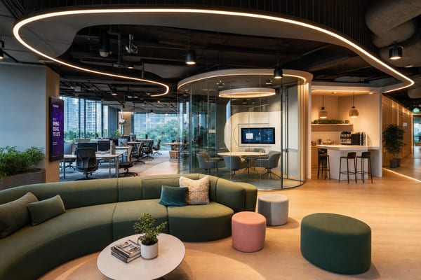 Advisory firm office fit-out in CBD, 220sqm, 2024